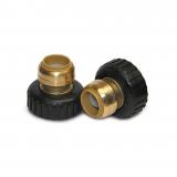 3/4" Brass Adapters with Shark Bite Fitting Set of 2 for C-Series Control Valves (CL07-SHARK)