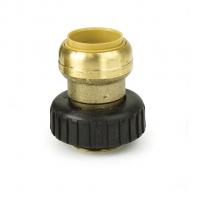 1" Brass Adapters with Shark Bite Fitting Set of 2 for C-Series Control Valves (CL10-SHARK)